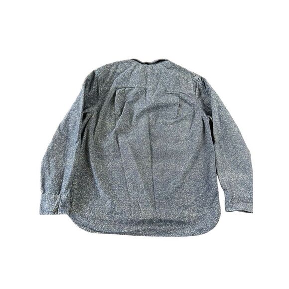 Freedom Foundry Blue Heavy Flannel Shirt Men's L Button-up Cotton Pockets - Picture 2 of 6